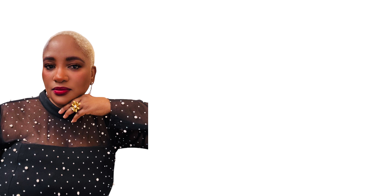 Pearl Illusion Mock Neck Dress