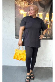 Brushed Microfiber Legging Set - D-S Fashion Sophisticated Boutique