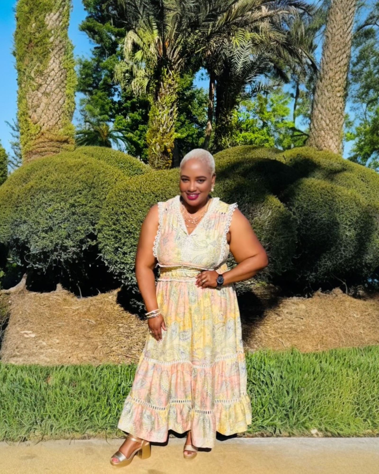Lace Midi Dress