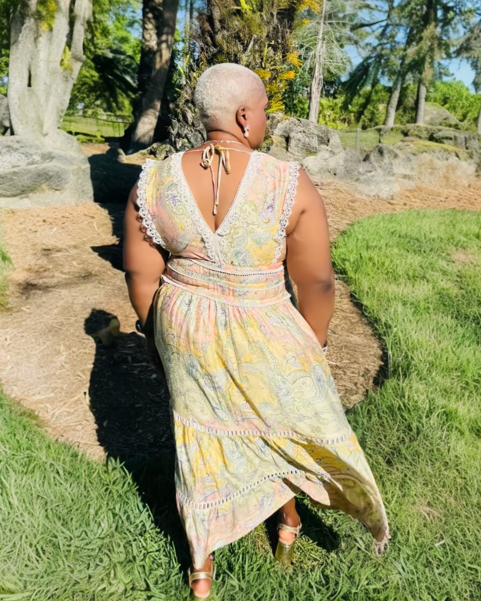 Lace Midi Dress