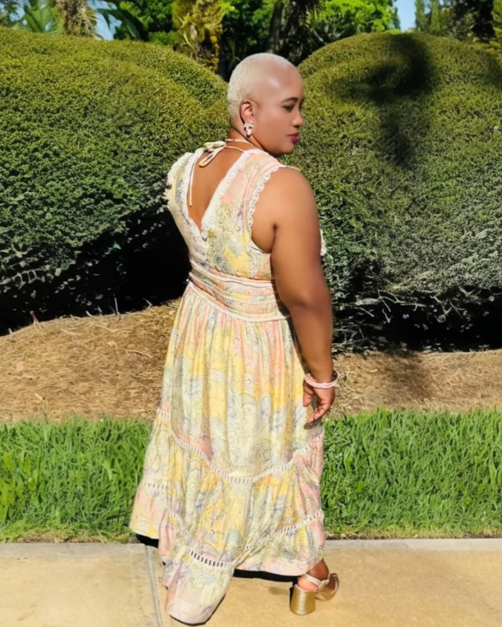 Lace Midi Dress