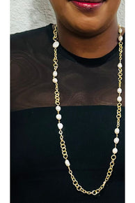 Genuine Pearl Necklace - D-S Fashion Sophisticated Boutique