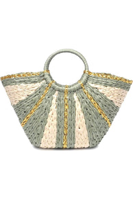 Straw Beach Tote Bag