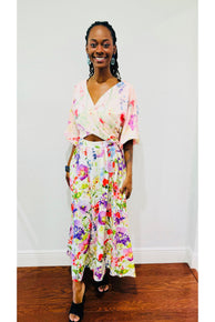 Drapey Twill Dress By Sienna - D-S Fashion Sophisticated Boutique