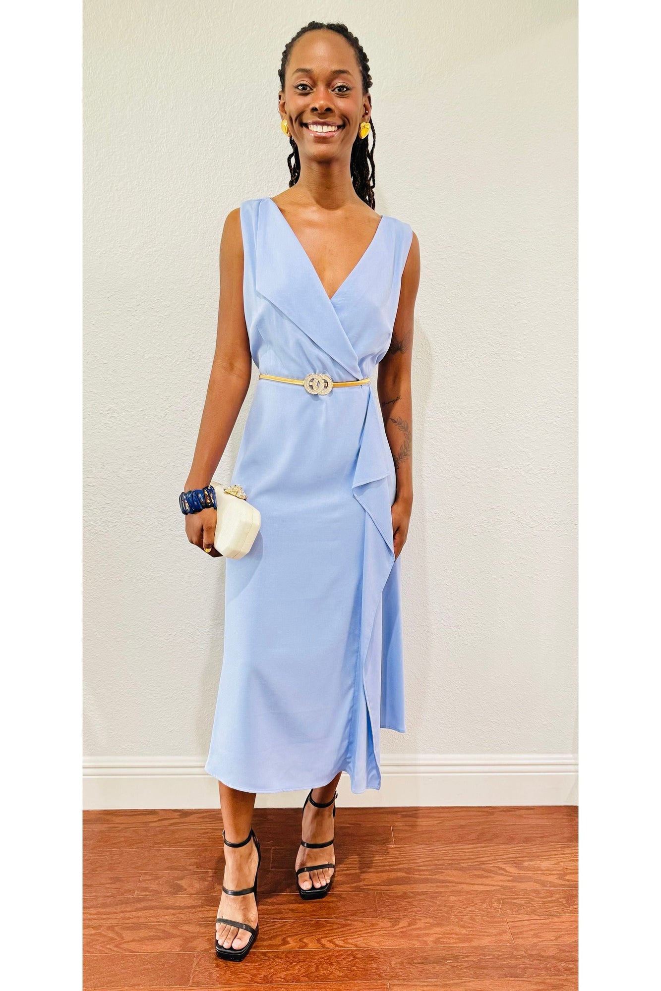 A-Line Midi Dress