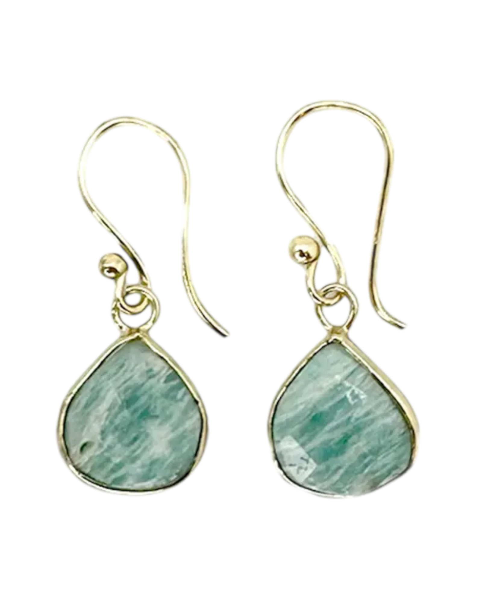 Gold Plated Semi Precious Amazonite Stone