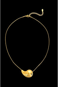 Raindrop Chain Water-Resistant Necklace, - D-S Fashion Sophisticated Boutique