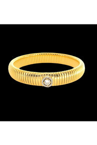 Semi-Stretch Ribbed Bracelet - D-S Fashion Sophisticated Boutique