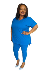 Brushed Microfiber Legging Set - D-S Fashion Sophisticated Boutique