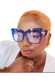 Color Block Eyeglasses - D-S Fashion Sophisticated Boutique
