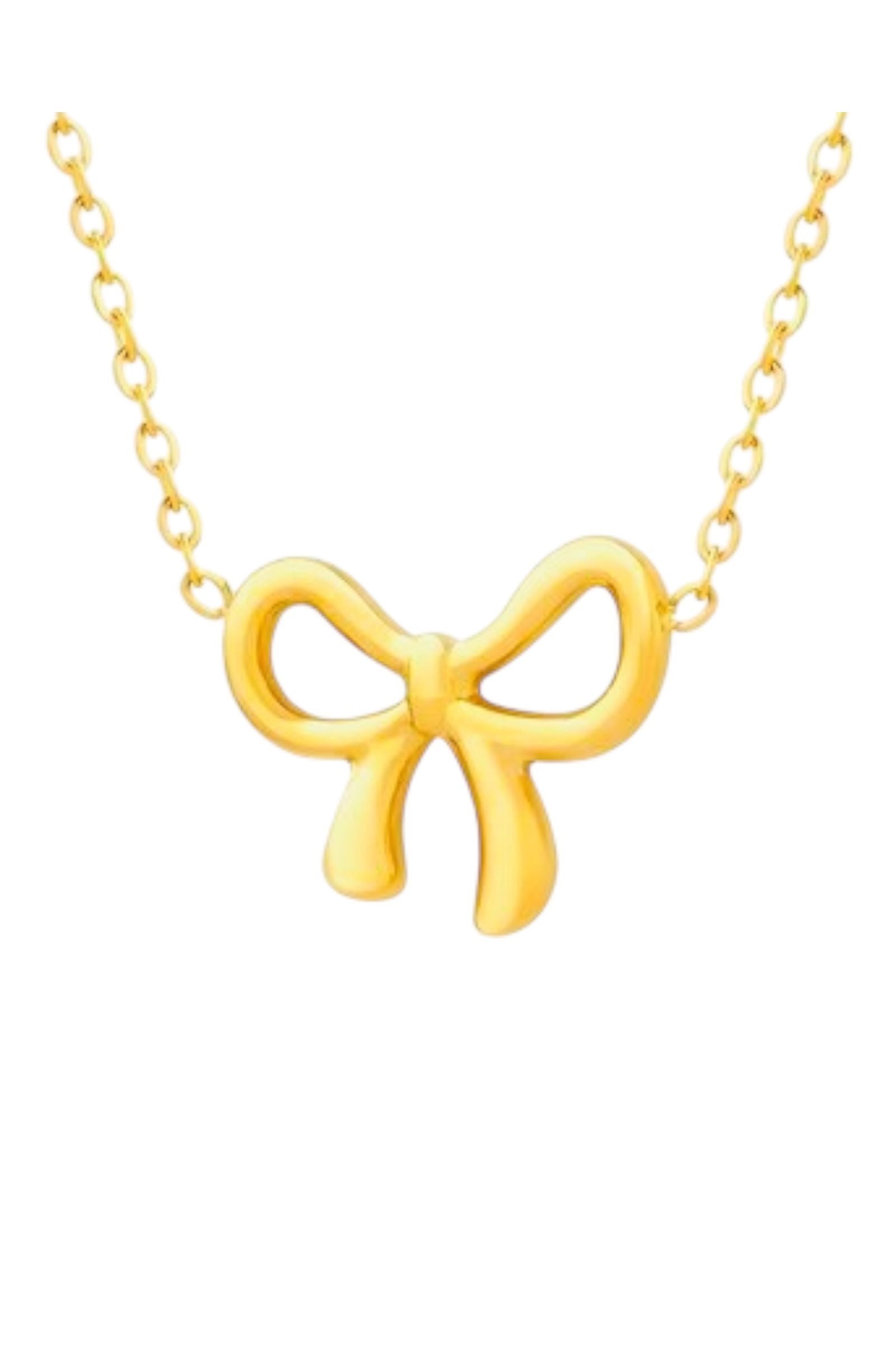 18K Gold Plated Heart Shape Necklace - D-S Fashion Sophisticated Boutique